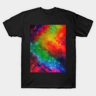 Tie Dye Nebula Galaxy T-Shirt